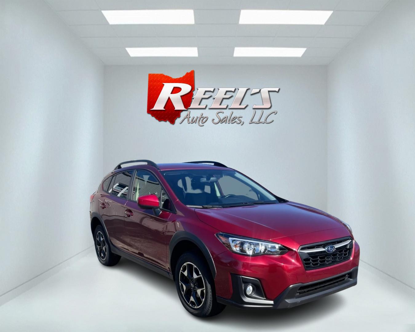 2019 Red /Black Subaru Crosstrek 2.0i Premium CVT (JF2GTACC8KH) with an 2.0L I4 DOHC 16V engine, Automatic transmission, located at 547 E. Main St., Orwell, OH, 44076, (440) 437-5893, 41.535435, -80.847855 - Photo#2